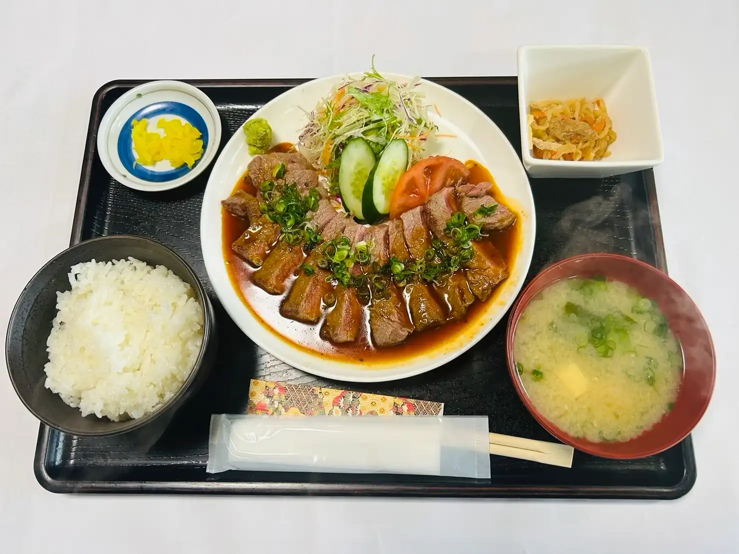 サーロインステーキ定食